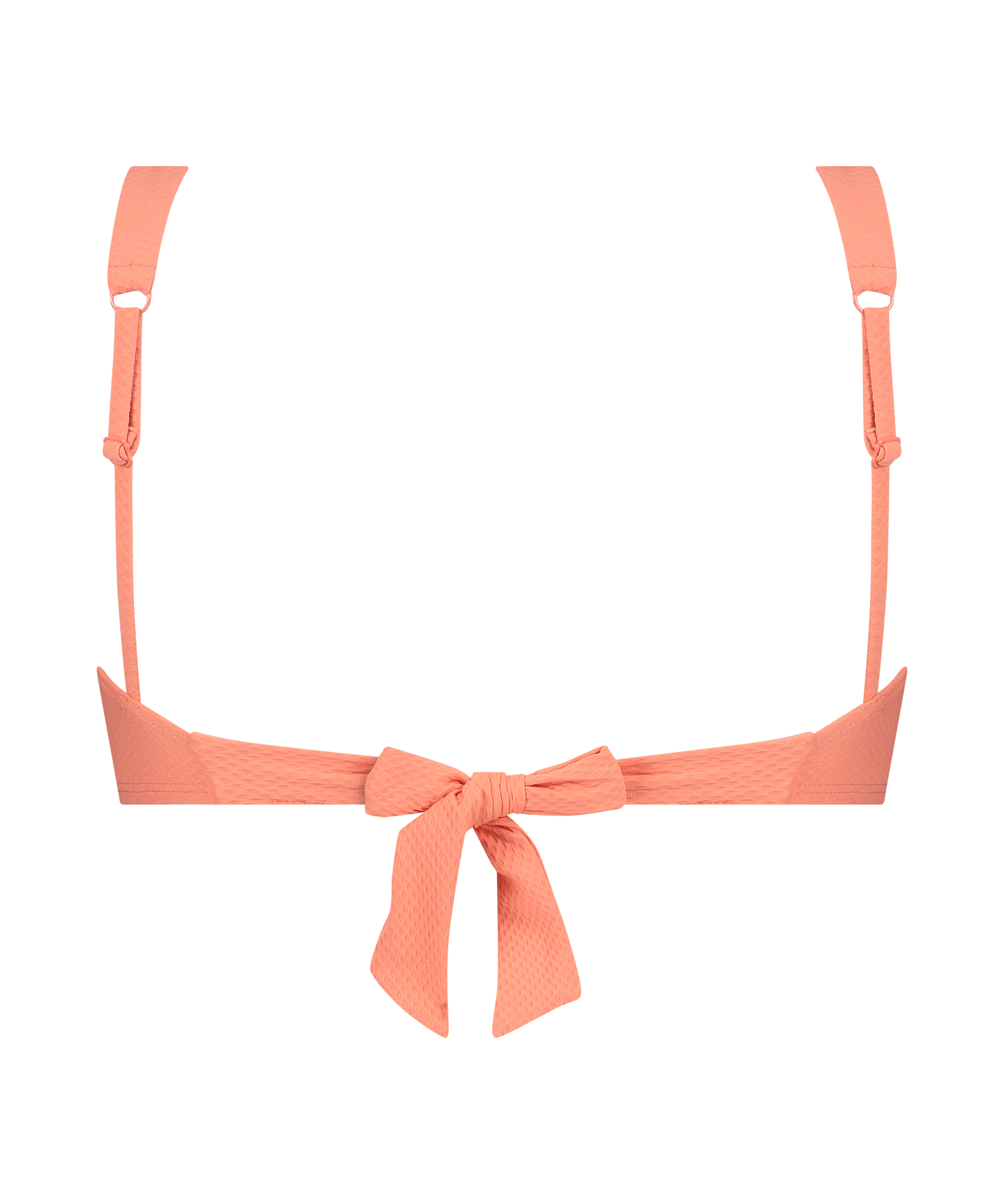 Peachy Bikini Top, Orange, main