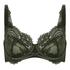 Amara Non-Padded Underwired Bra, Green