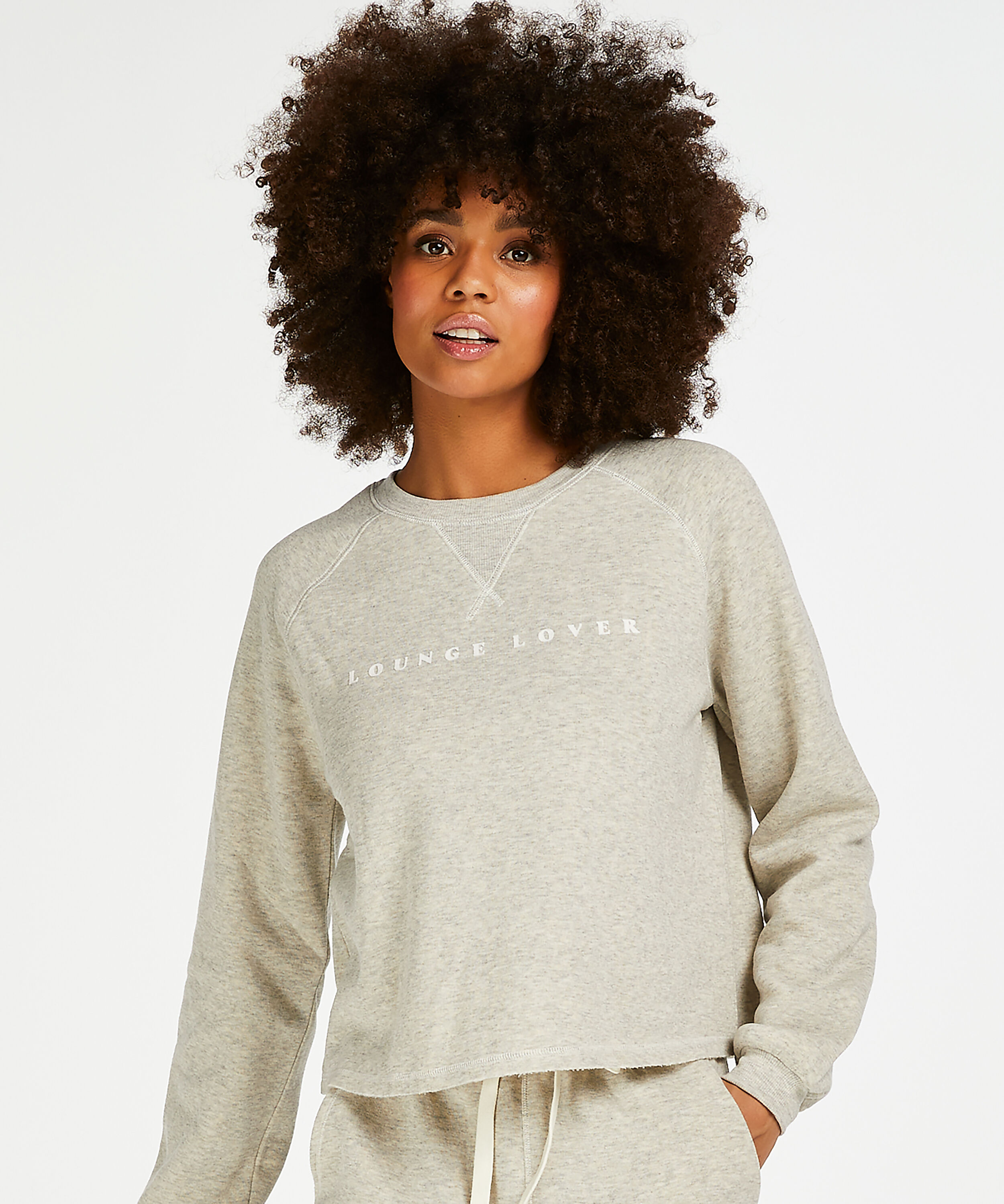 Sweat Brush Jumper, Beige