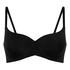 Smooth Padded Underwired Bra, Black