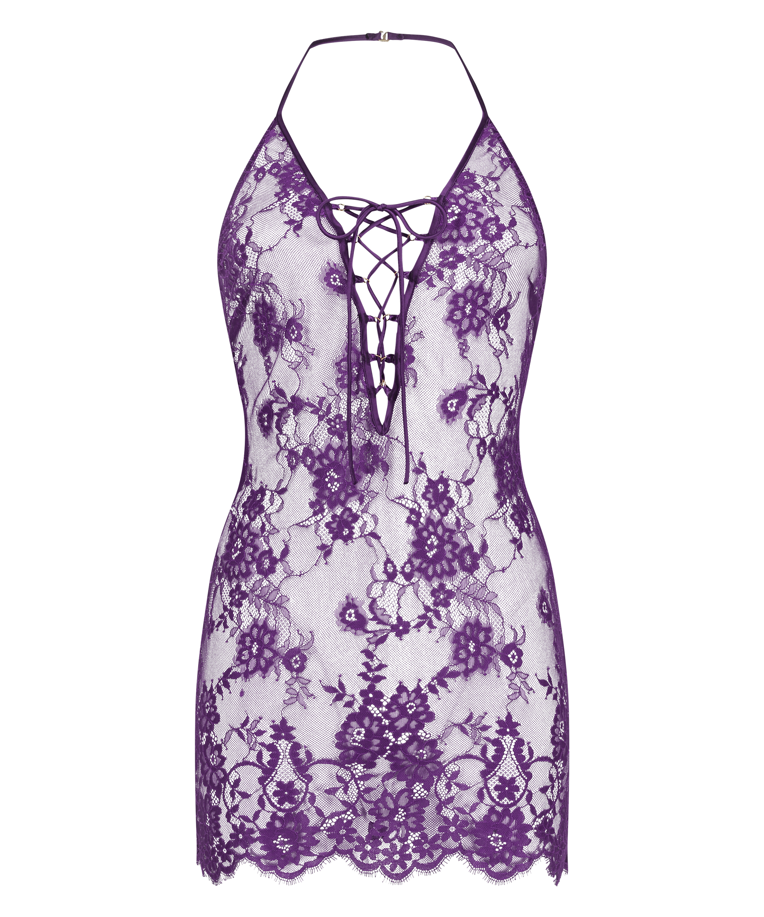 Mya Slip Dress, Purple, main