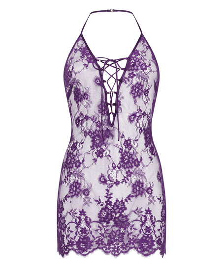Mya Slip Dress, Purple