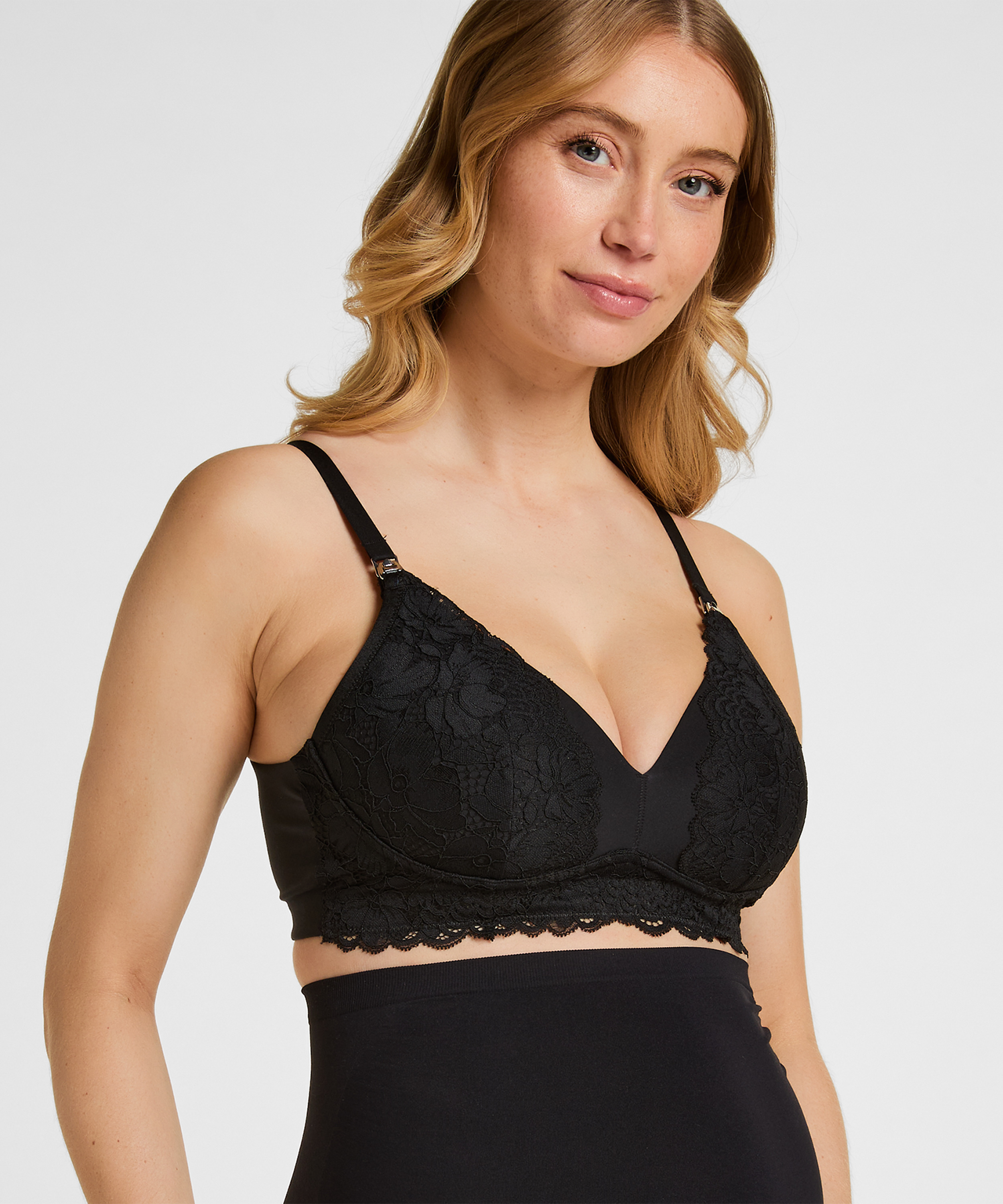 Nursing Bra Camilla, Black, main