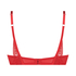 Oceana Unpadded Underwired Bra, Red