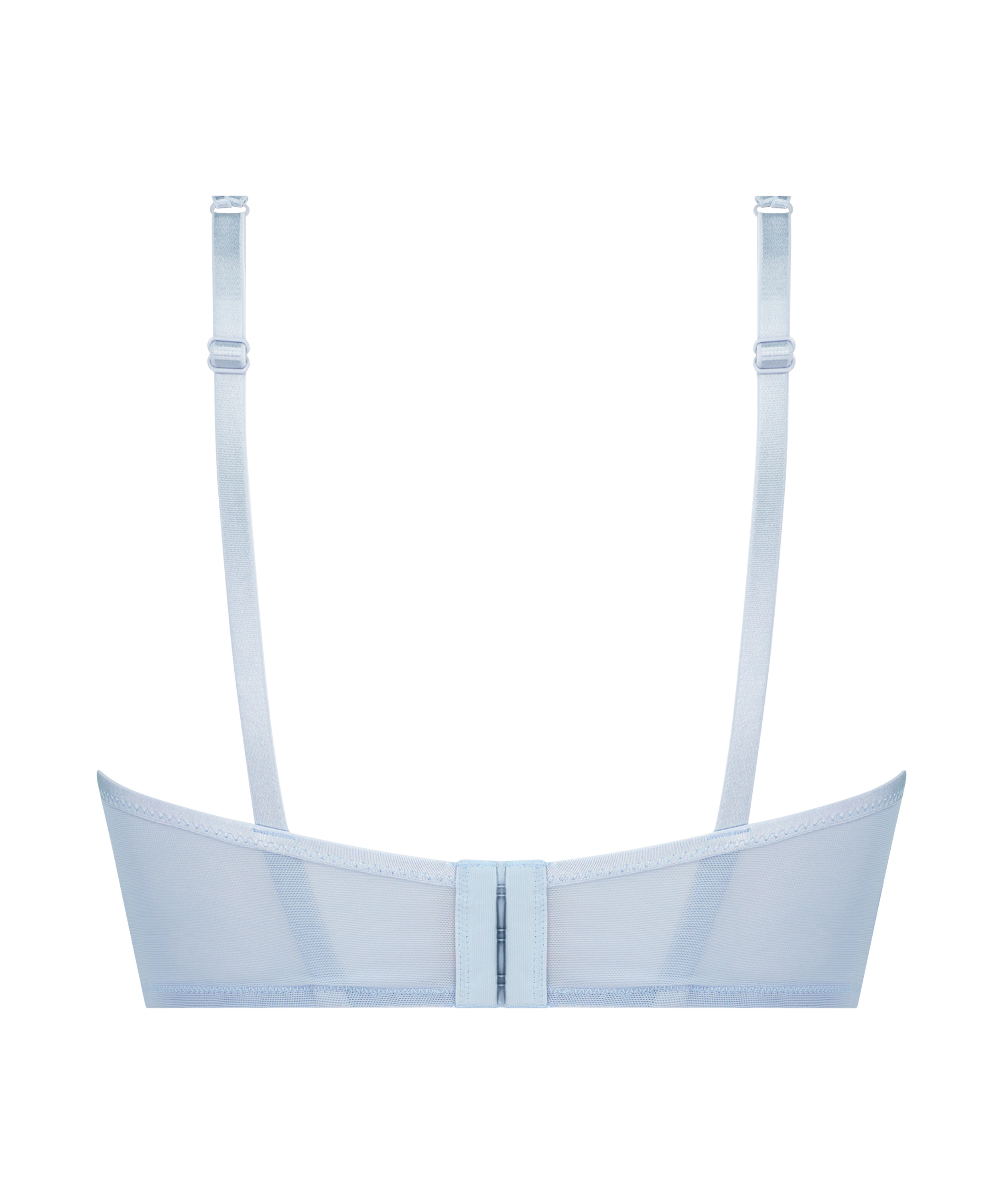 Catrin Padded Longline Underwired Bra, Blue, main