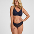 Nina Non-Padded Underwired Minimizer Bra, Blue
