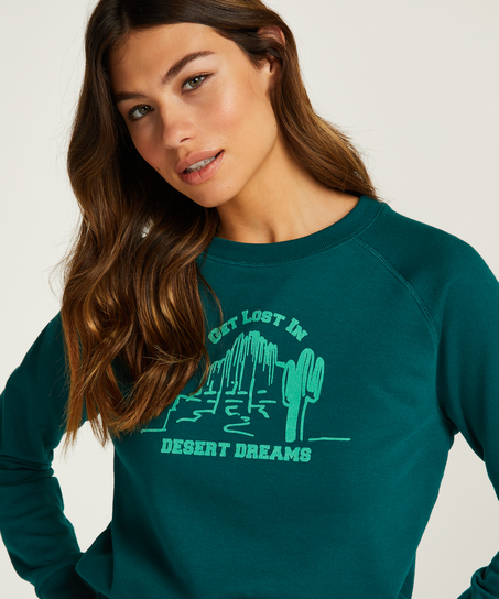Long sleeve top Sweat Desert, Gray