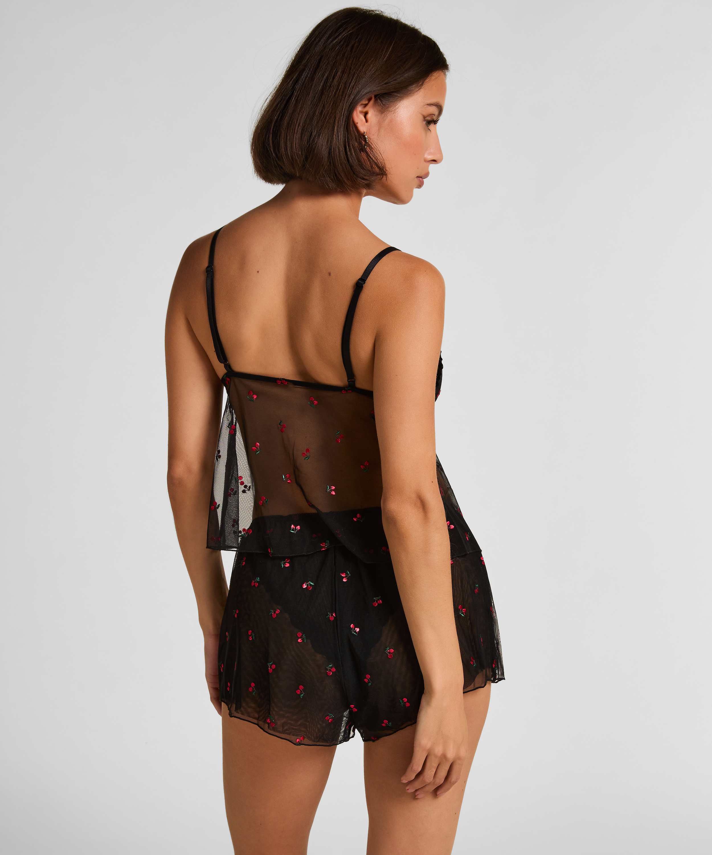 Short Mesh Chelsey, Black, main