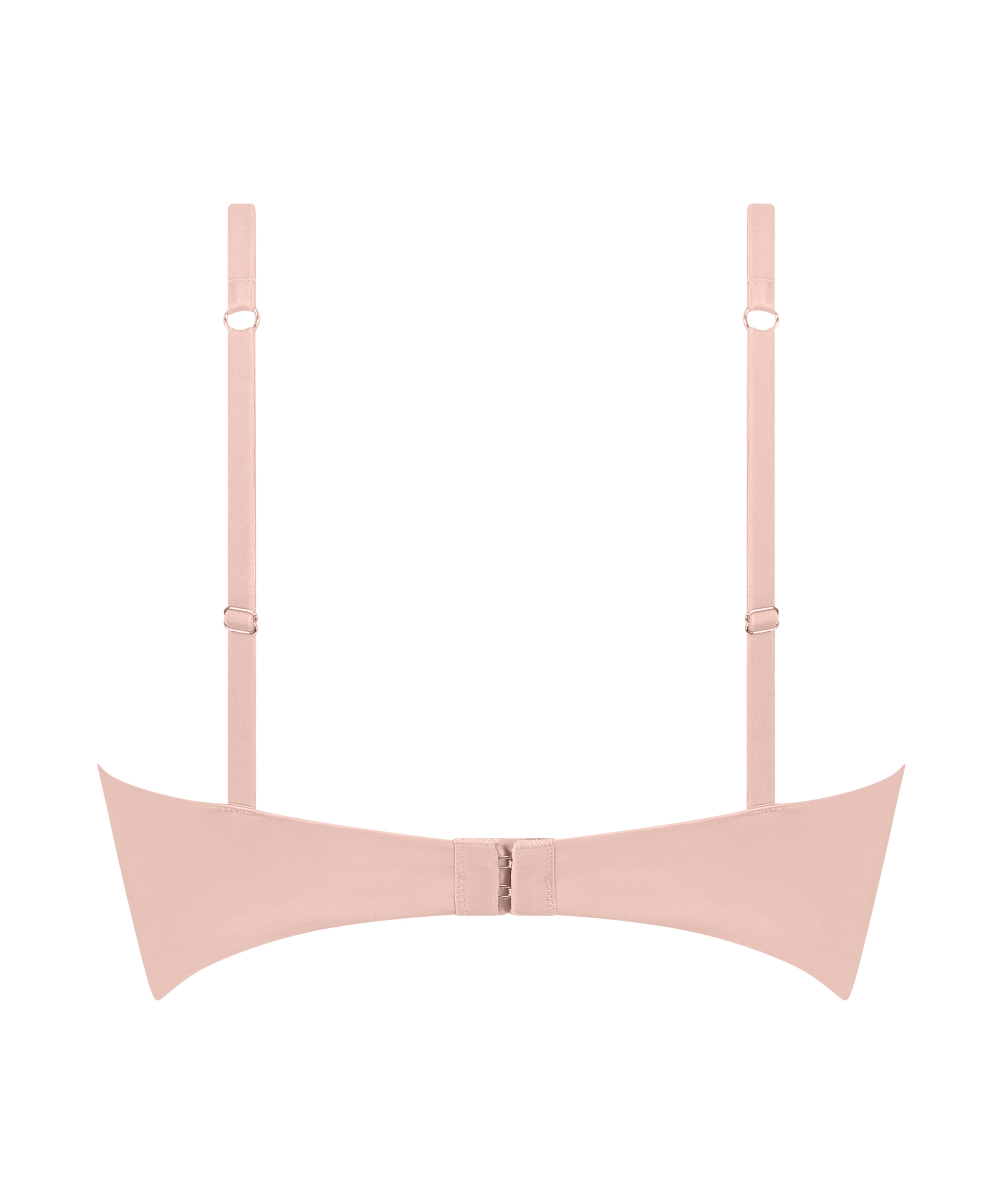 Sher Non-Padded Underwired Longline Bra, Pink, main