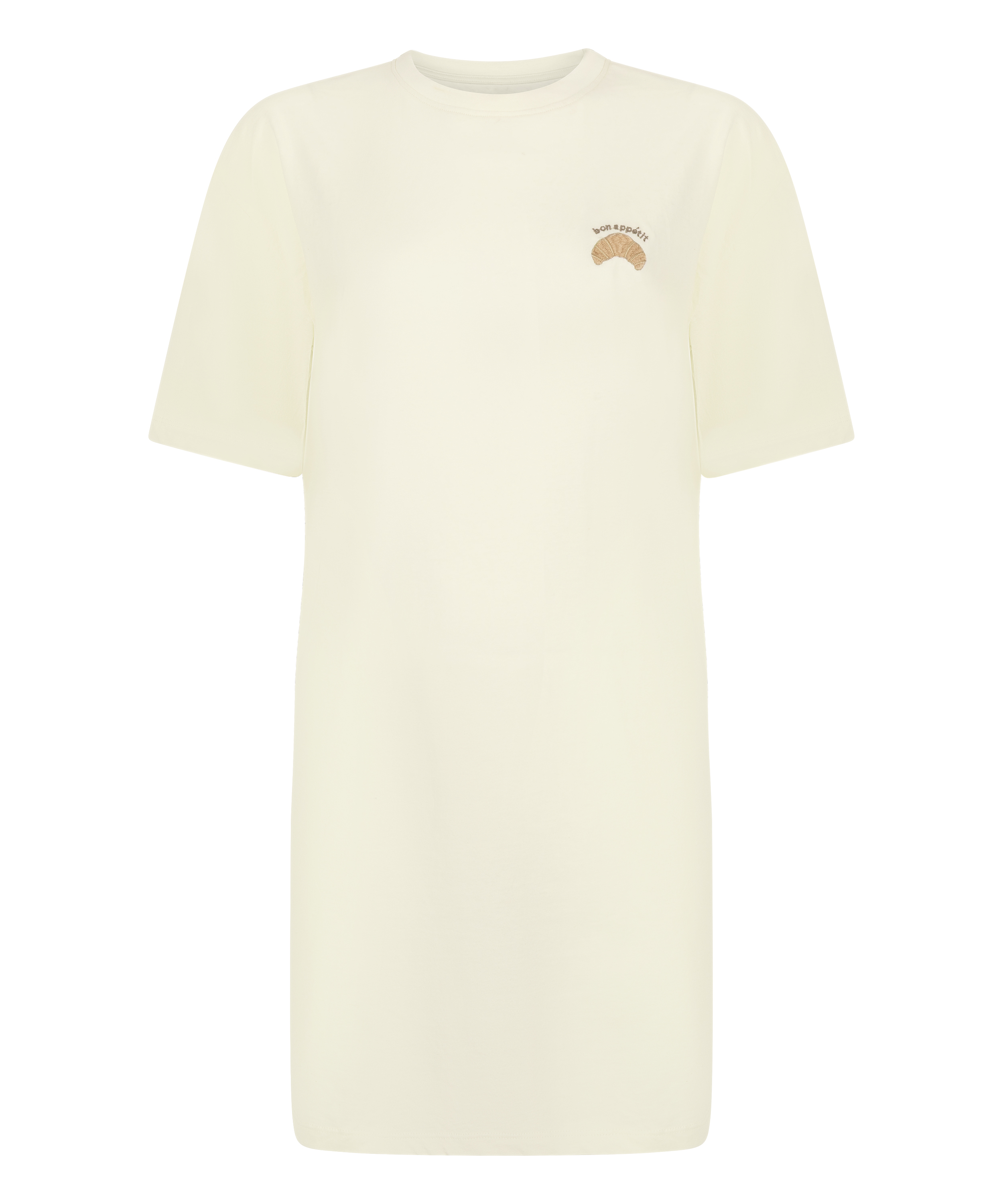 Roundneck Nightshirt, Yellow, main