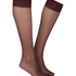 Sheer Socks Back Seam, Purple