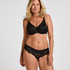 Nina Non-Padded Underwired Minimizer Bra, Black