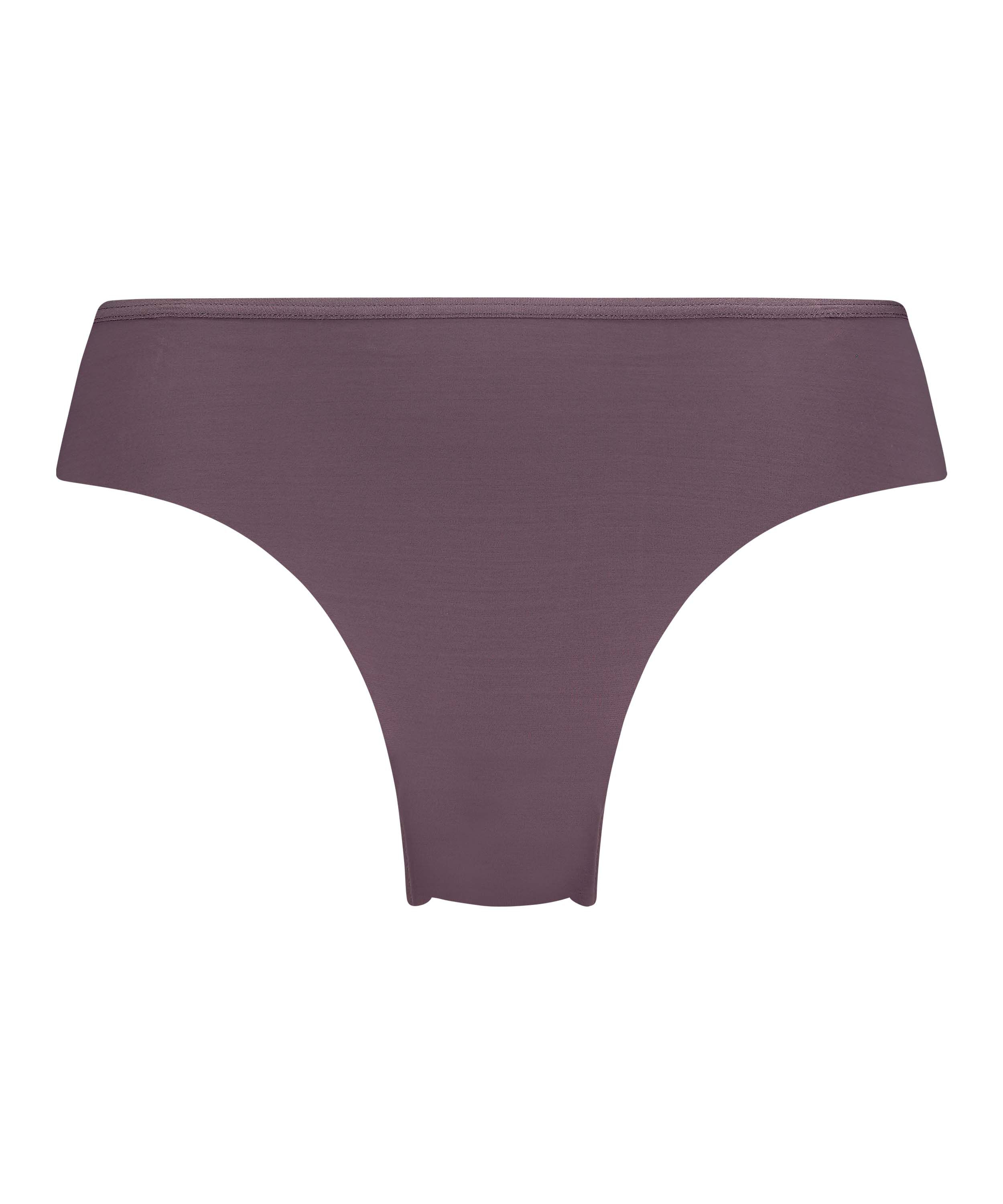 Invisible Lace Back Brazilian, Purple