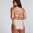 Luxe Shaping Swimsuit, Beige