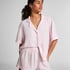 Pyjama Woven Shorts, Pink
