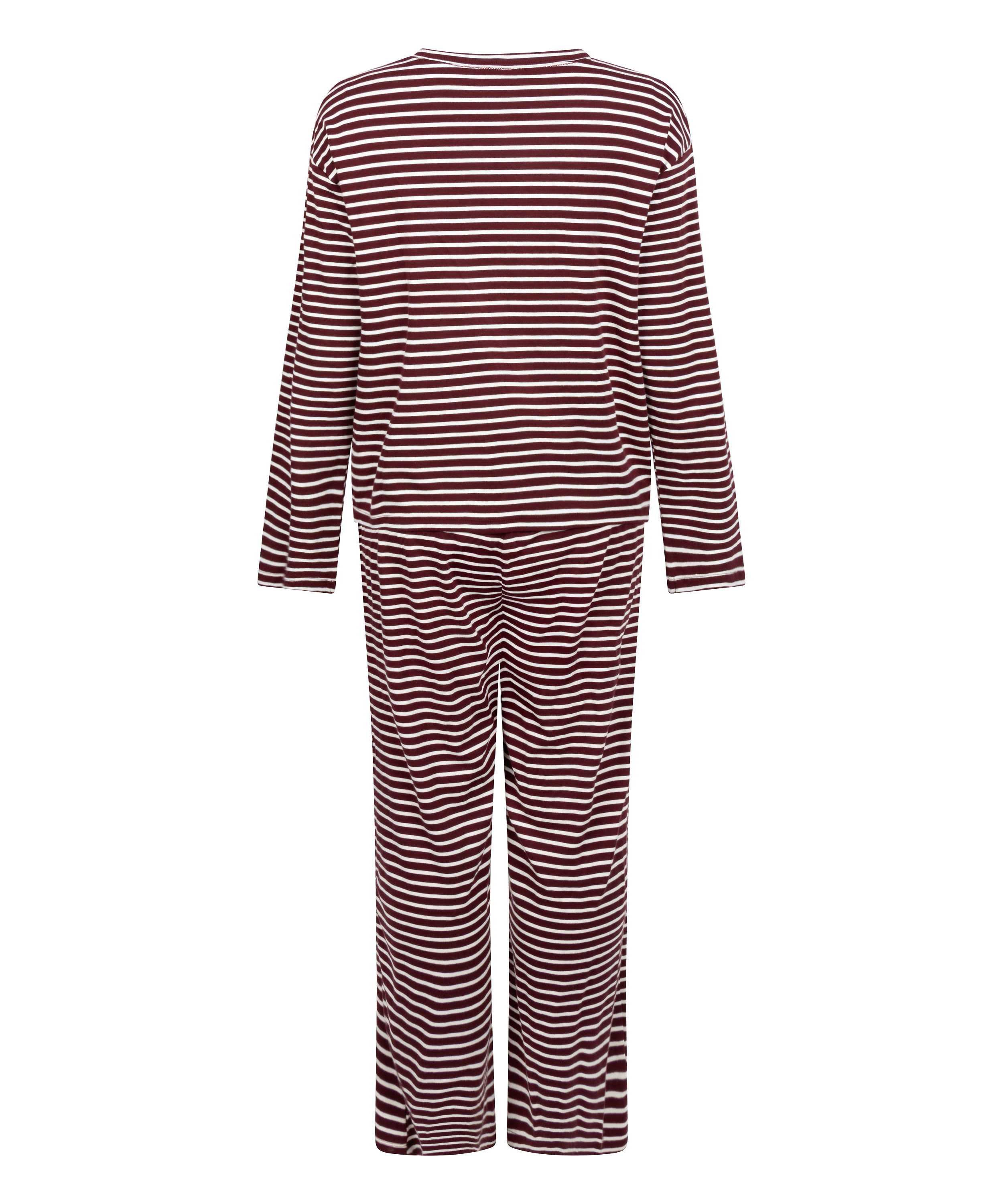 Pyjamaset Cotton Jersey, Red, main