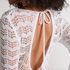 Crochet Maxi Dress, White