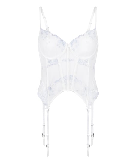 Bustier Peonie, White