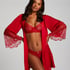Satin Kimono, Red