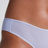 Invisible Brazilian Stripe mesh, Purple