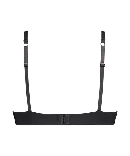 Maya Padded Underwired Push-Up Bra, Black