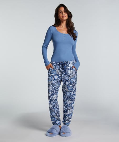 Tall Pyjama Pants, Blue