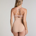 Seamless Enhancing High-waisted Rio Briefs, Beige