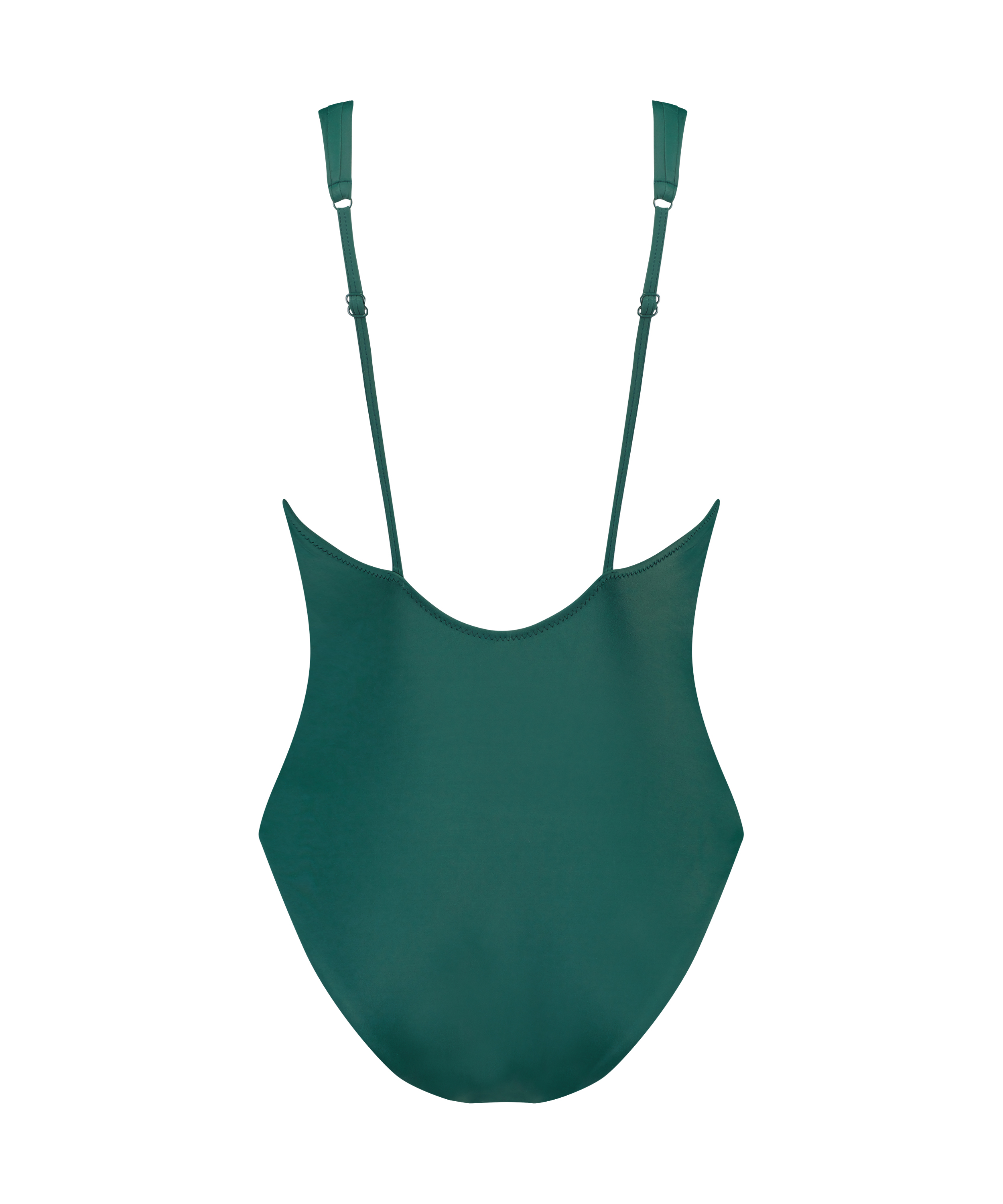 Luxe Shaping Swimsuit, Green, main