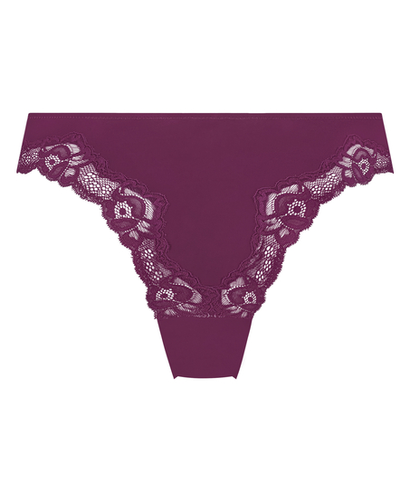 Lace & Shine Brazilian, Purple