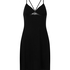 Jersey Slip Dress, Black