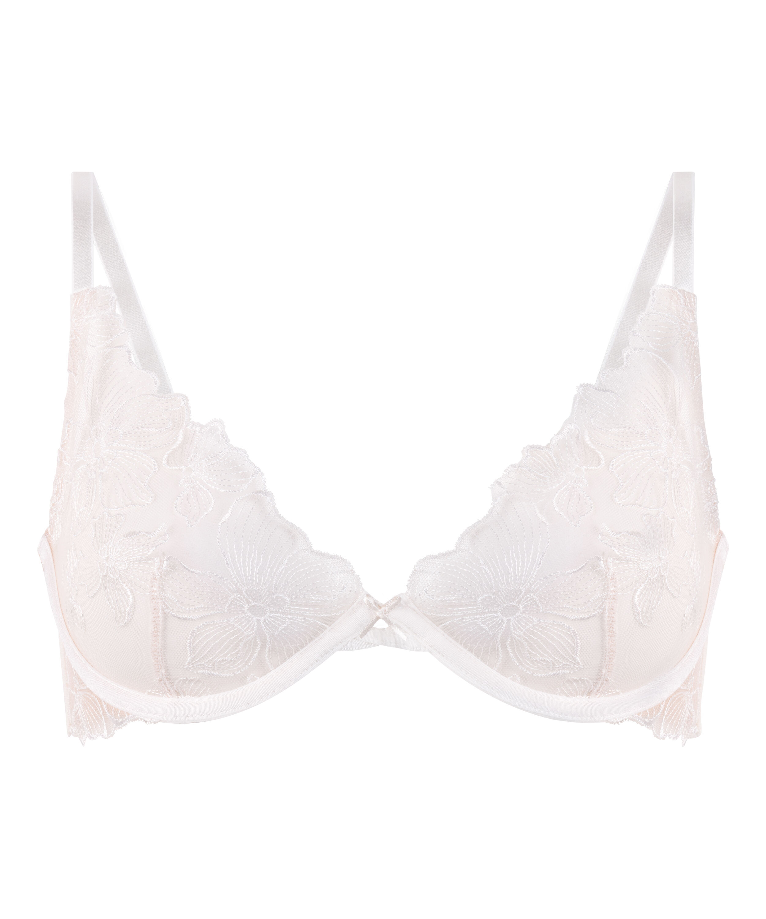 Lauren Non-Padded Underwired Bra, White