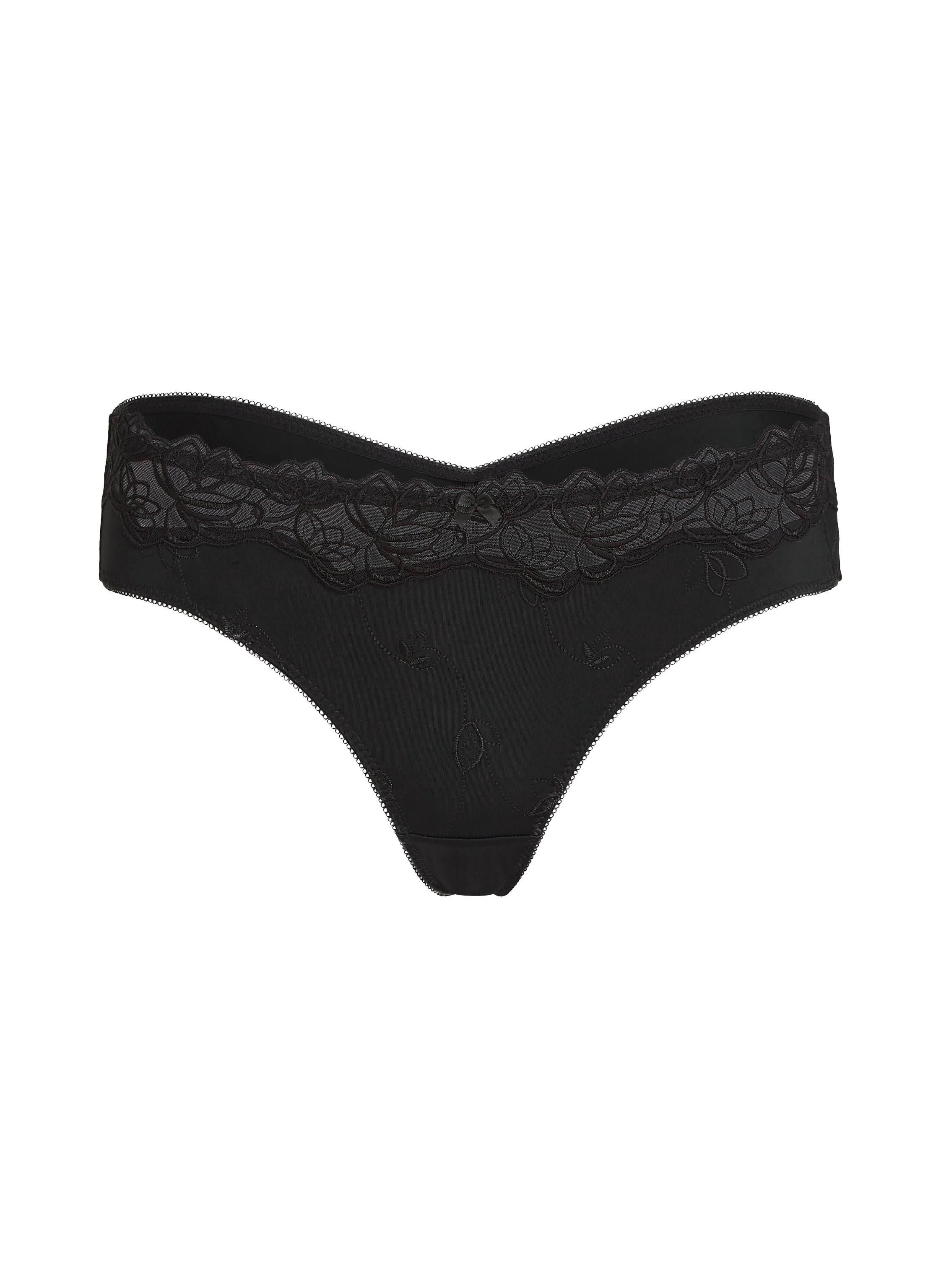 Diva thong short, Black, main