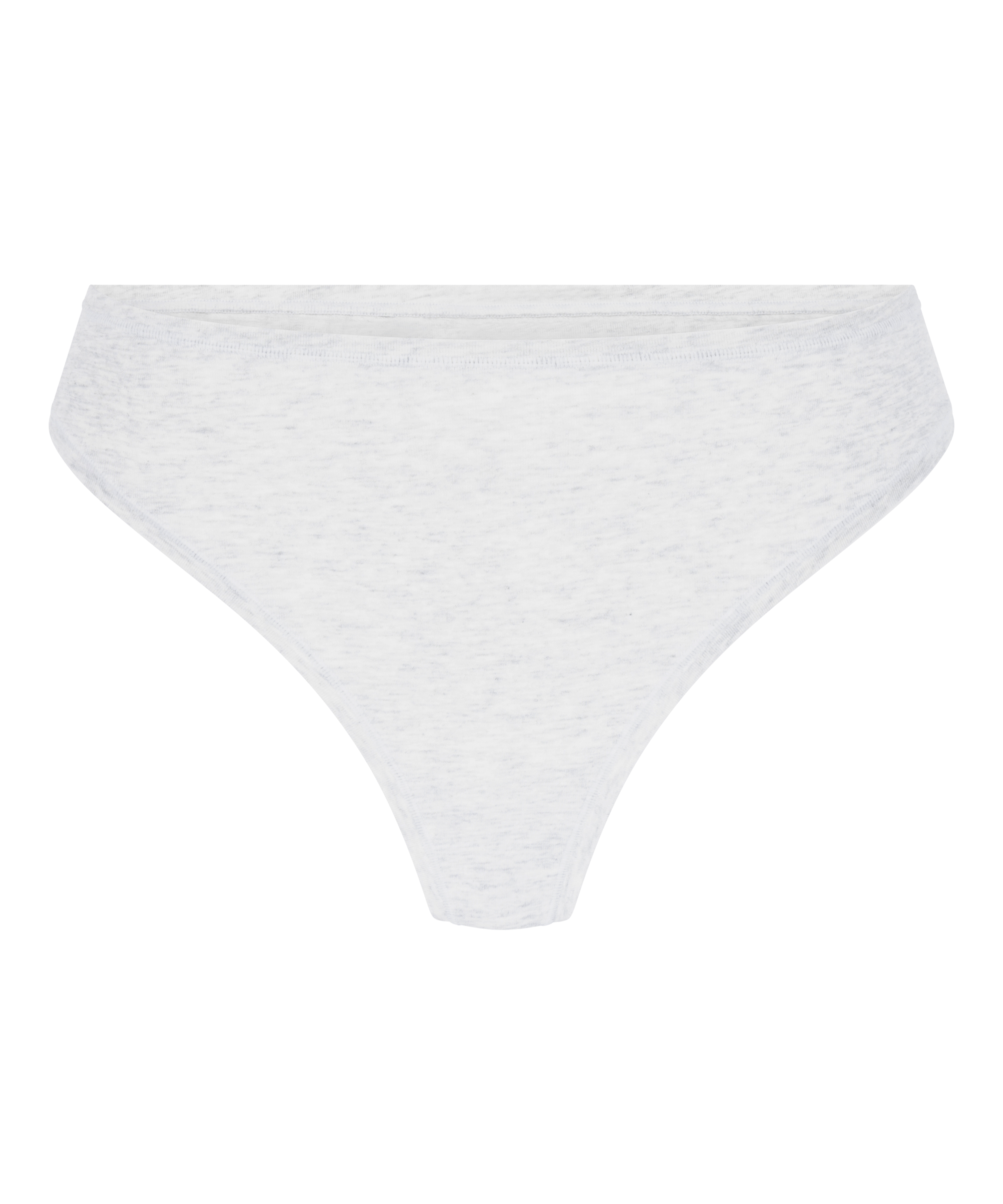 Thong Soft Cotton, Gray, main