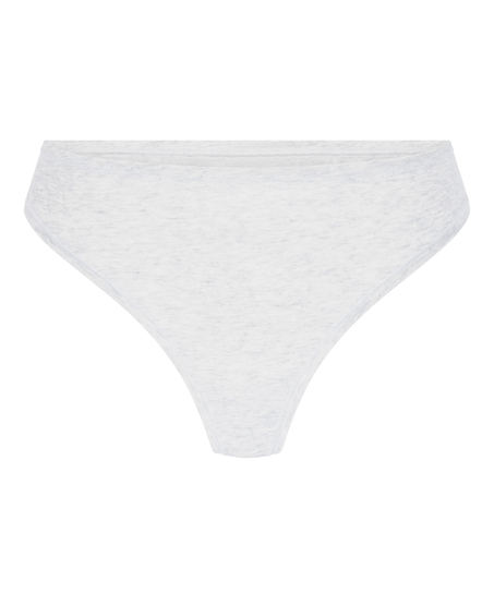 Thong Soft Cotton, Gray