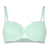 Harmony Padded Underwired Bra, Green