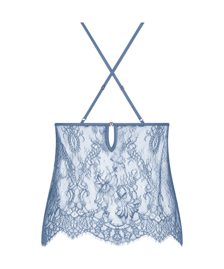 Delphine Lace Cami, Blue
