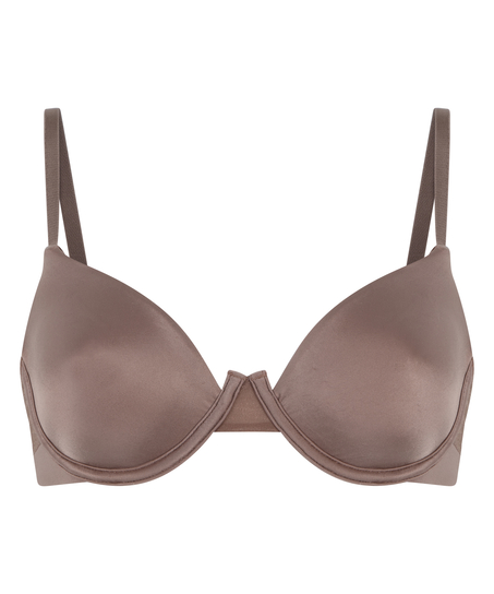 Blaze Non-Padded Underwired Bra, Brown