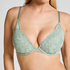 Andi Padded Underwired Bra, Green