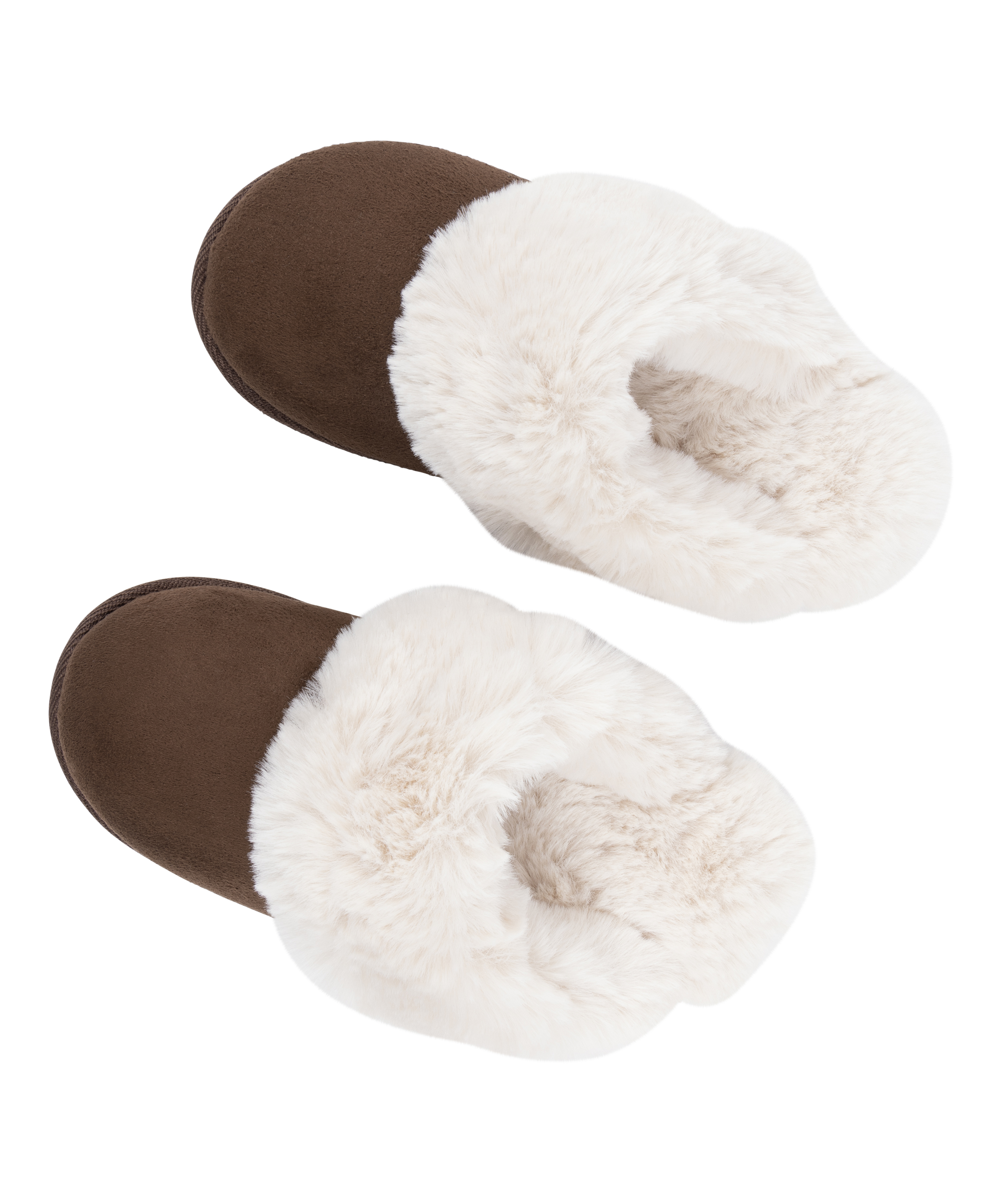Betty Fake Fur Mule, Brown, main