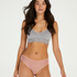 Invisible Brazilian Stripe mesh, Pink