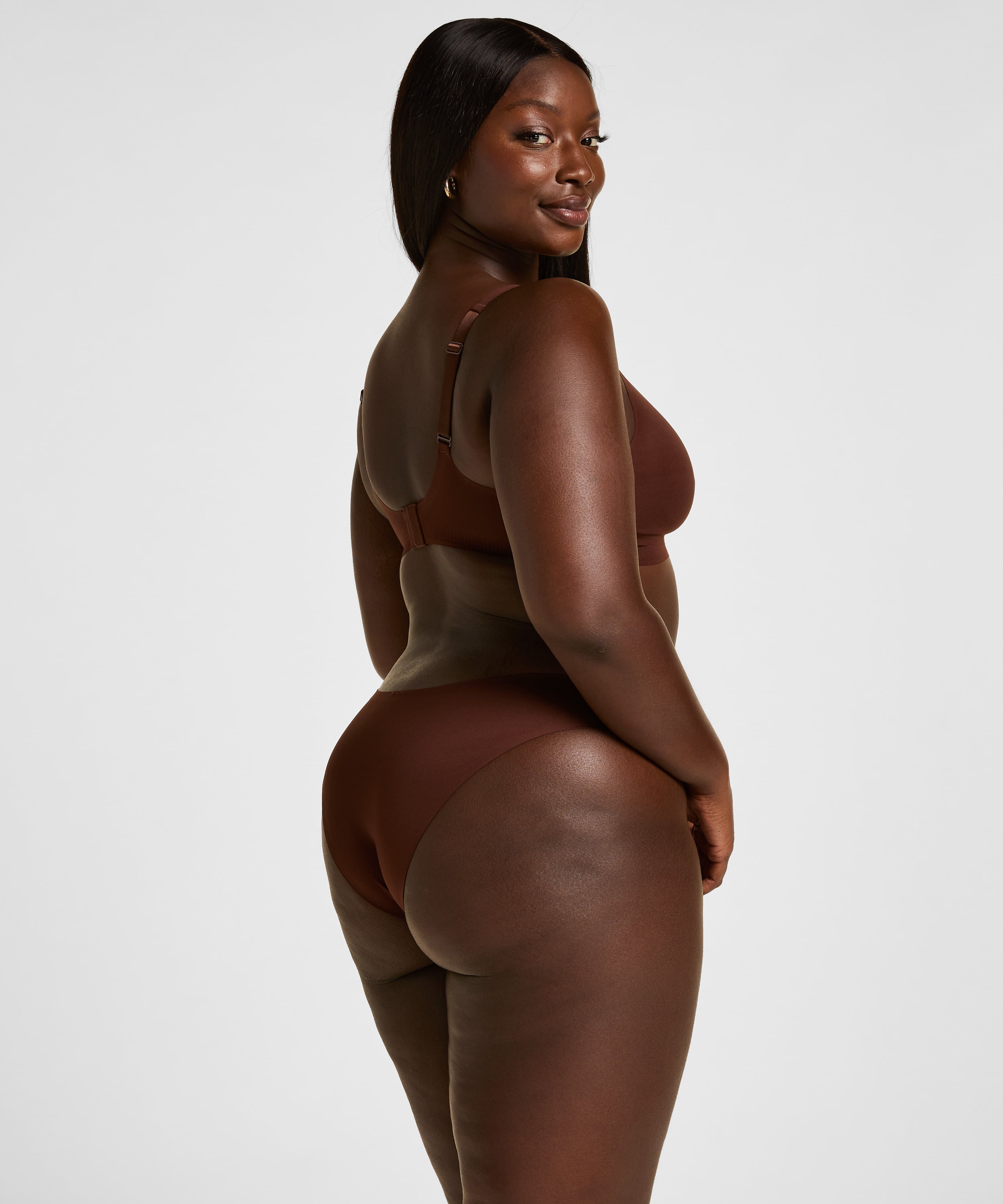 Super Comfort Bra, Brown, main