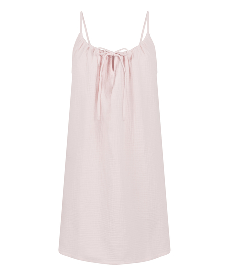 Muslin Slipdress, Pink