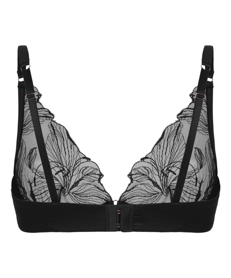Non-Padded Underwired Bra Ellen, Black