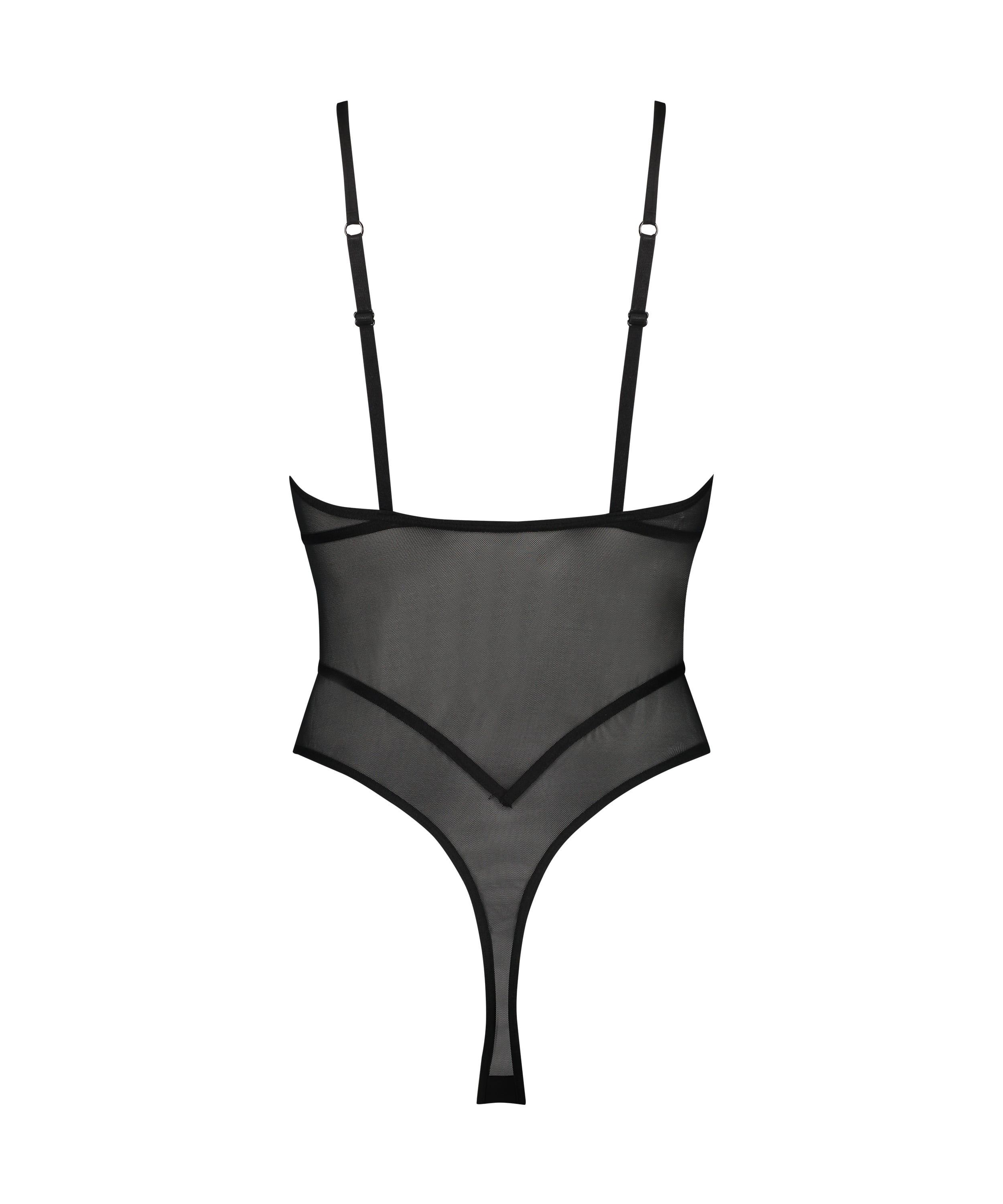 Sexy Mesh Body, Black, main
