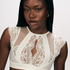 Indigo Bralette, White