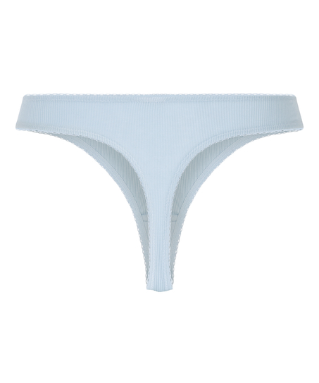 Thong Renee Cotton, Blue