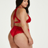 Iva high leg Brazilian Curvy, Red