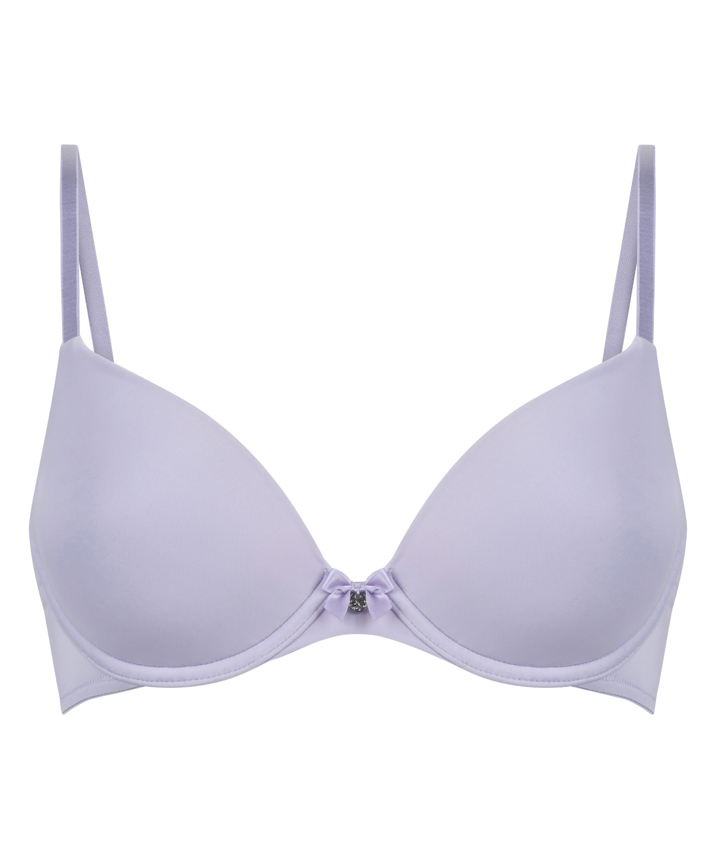 Plunge Padded Underwired Bra, Purple
