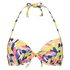 Hawaii Padded Push-Up Bikini-Top, White