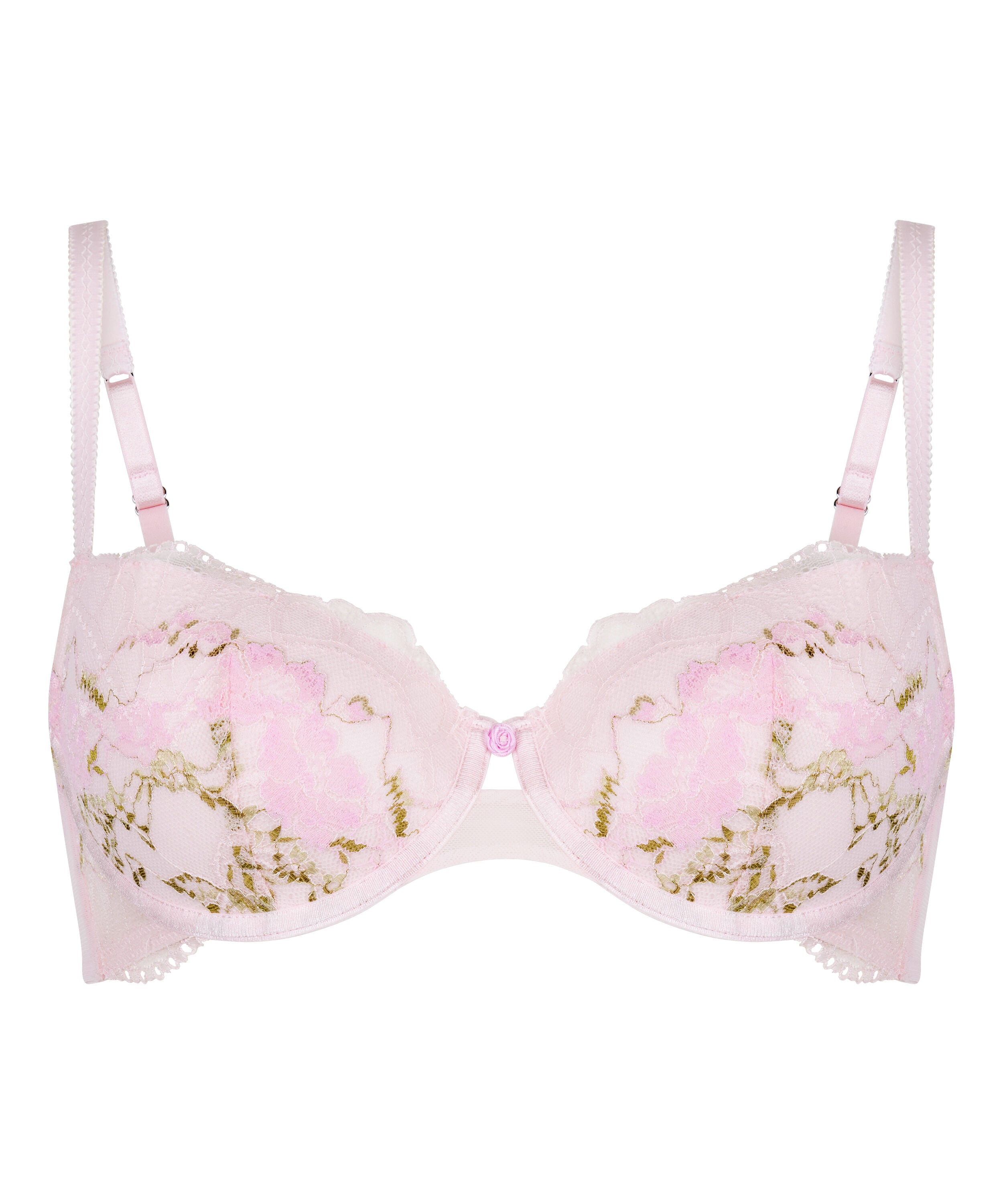 Miri Padded Underwired Bra, Pink